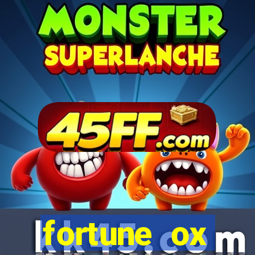 fortune ox horÃ¡rios pagantes